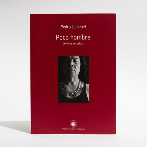 Portada del libro Poco hombre de Pedro Lemebel